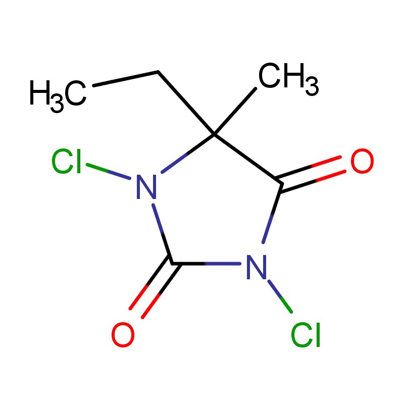 1,3-dikloro-5-etil-5-metilhidantoin